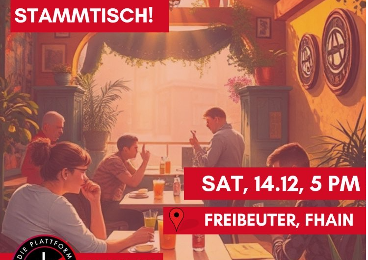 Dezember Café wird zum Stammtisch!