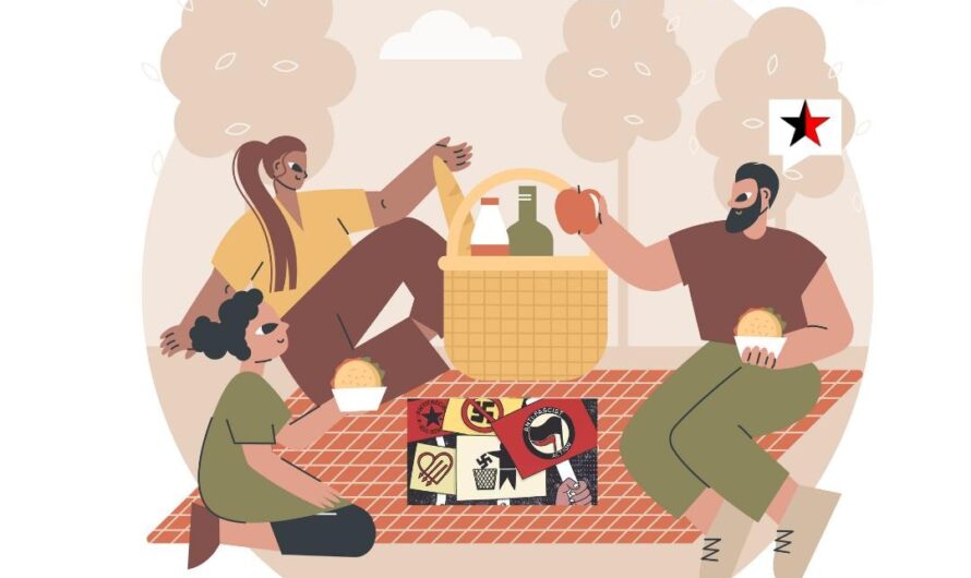 Anarchist May Day picnic with Perspektive Selbstverwaltung & die Plattform